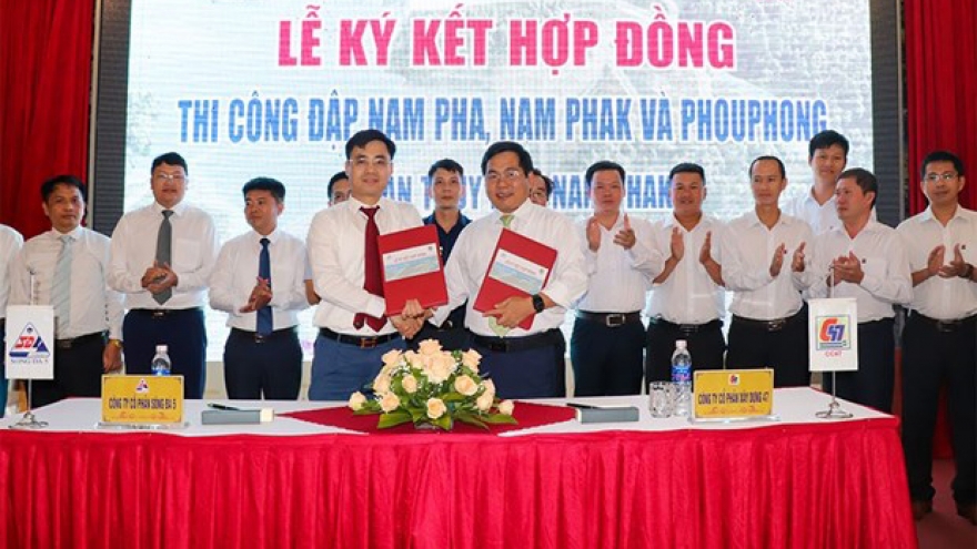 Vietnamese companies agree deal for Laos hydropower project